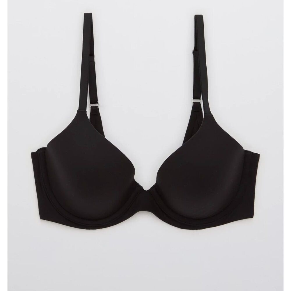 NWT Sunnie Full Coverage Lightly Lined Bra in Black size 38G